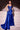 Prom Dresses Fitted Applique Long Formal Lace Prom Dress Royal