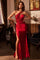 Prom Dresses Beaded Long Prom Formal Lace Applique Dress Smoky Blue
