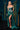 Prom Dresses Fitted Formal Long Slit Prom Dress Peacock