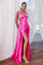 Prom Dresses Sequin Long Formal Prom Dress Fuchsia