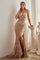 LaDivine CH127 Beaded Long Evening Gown