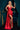 Prom Dresses Fitted Formal Slit Long Prom Dress Red