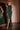 Formal Dresses Fitted Long Formal Ruffled Evening Dress Emerald