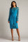 Cocktail Dresses Printed Short Cocktail Mini Dress Marine
