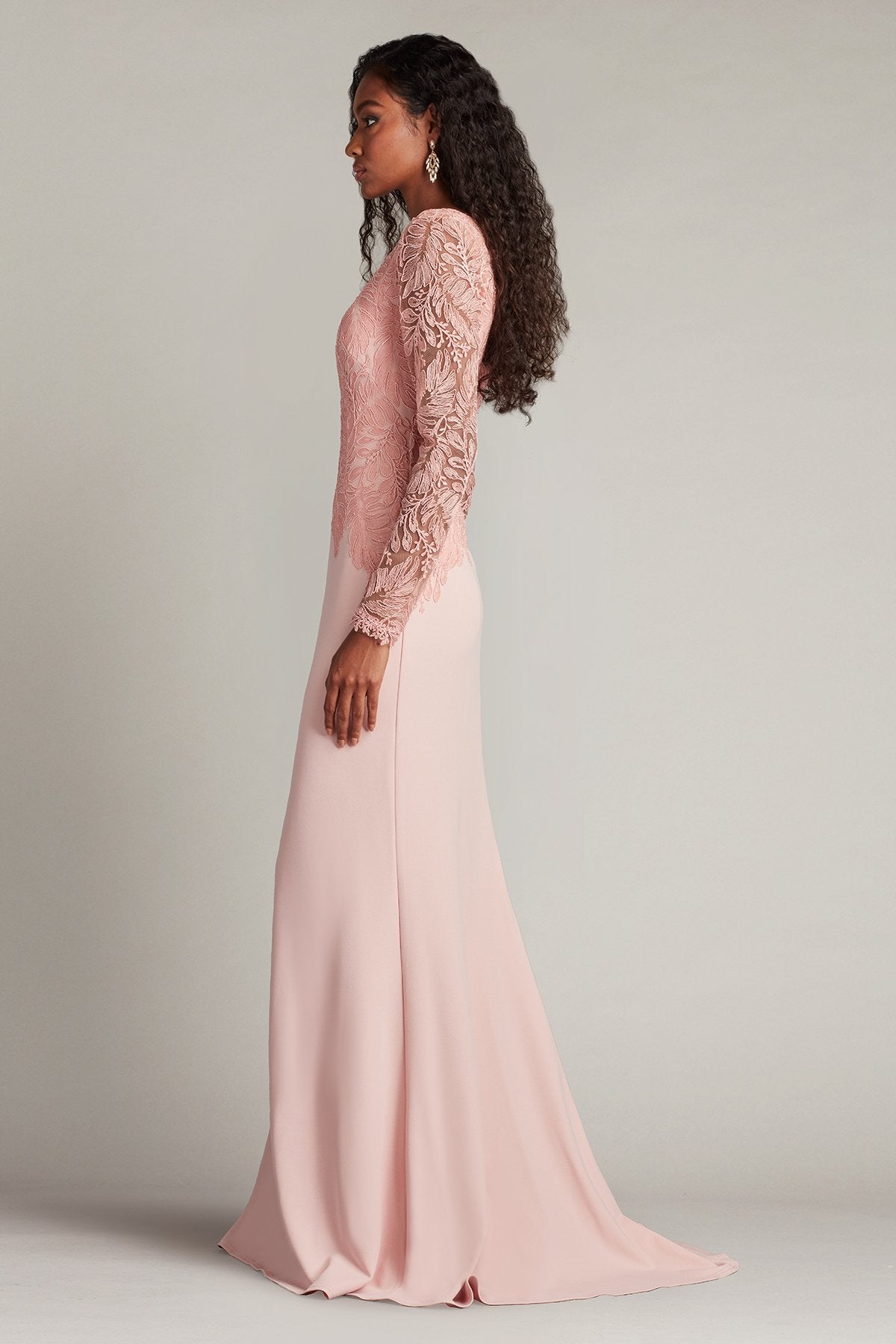 Formal Dresses Long A Line Formal Evening Dress Adobe Blush