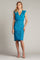 Cocktail Dresses Short Cocktail Lace Pleated Dress Marine
