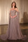 Formal Dresses Prom Formal Long Fitted Dress Mocha