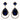 Clear Diamante Teardrop Shaped Rhinestone Earrings - The Dress Outlet