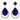 Clear Diamante Teardrop Shaped Rhinestone Earrings - The Dress Outlet