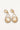 Cluster Teardrop Rhinestone Clear Diamante Earrings - The Dress Outlet