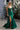 Prom Dresses Slit Long Formal Fitted Corset Prom Dress Emerald