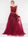 Colors Long Cap Sleeve Formal Prom Dress 1830 - The Dress Outlet