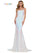 Colors Long Formal Fitted Sequins Prom Dress 2743 - The Dress Outlet