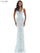Colors Long Formal Sleeveless Fitted Prom Dress 102 - The Dress Outlet