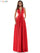 Colors Long Halter Formal Prom Dress 2633 - The Dress Outlet