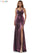 Colors Long Spaghetti Strap Fitted Prom Dress 2570 - The Dress Outlet