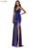Colors Long Spaghetti Strap Fitted Prom Dress 2570 - The Dress Outlet