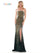 Colors Long Strapless Formal Ombre Prom Dress 2683 - The Dress Outlet