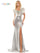 Colors Off Shoulder Long Prom Dress 2850 - The Dress Outlet
