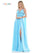 Colors Prom Long Formal Beaded Chiffon Dress 2699 - The Dress Outlet