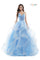 Colors Prom Long Formal Glitter Mesh Ball Gown 2381 - The Dress Outlet