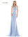 Colors Prom Long Formal Halter Dress 2698 - The Dress Outlet