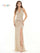 Colors Prom Long Halter Beaded Prom Dress 2704 - The Dress Outlet