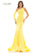 Colors Prom Long One Shoulder Fitted Dress 2690 - The Dress Outlet