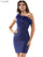 Colors Prom Short One Shoulder Cocktail Dress 2404 - The Dress Outlet