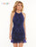 Colors Short Halter Homecoming Cocktail Dress 2801 - The Dress Outlet