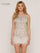 Colors Short Homecoming Beaded Cocktail Dress 2786 - The Dress Outlet