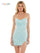 Colors Short Homecoming Mesh Cocktail Dress 2785 - The Dress Outlet
