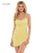 Colors Short Homecoming Mesh Cocktail Dress 2785 - The Dress Outlet