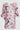 Connected Apparel 3/4 Sleeve Floral Short Dress - The Dress Outlet