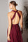 Prom Dresses A Line Long Formal Prom Dress Burgundy
