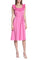 Cocktail Dresses Short A Line Ruffle Midi Cocktail Dress Strawberry