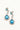 Dangle Clear Diamante Teardrop Rhinestone Earrings - The Dress Outlet