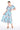 Cocktail Dresses Short Puff Sleeve Sweetheart Neckline Midi Dress White