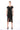 Cocktail Dresses Off Shoulder Wrap Midi Dress Black