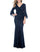 Decode 1.8 Flounce Sleeve Formal Long Lace Dress - The Dress Outlet Decode 1.8
