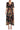 Formal Dresses High Low Floral Print Maxi Dress Black Multi