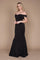Long Formal Black Evening Mermaid Dress – Black