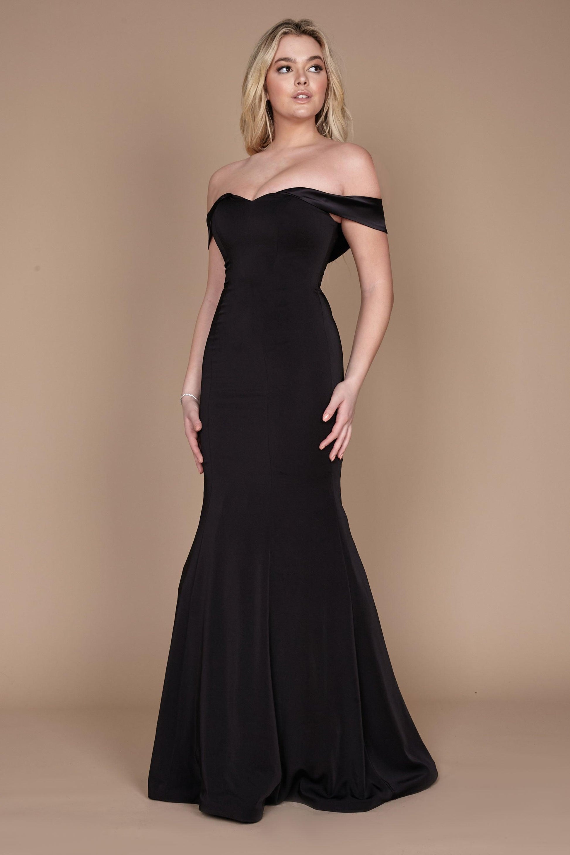 Formal Dresses Long Formal Black Evening Mermaid Dress Black