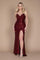 Long Formal Fitted Sequin Prom Dress – Champagne