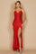 Long Formal Fitted Sequin Prom Dress – Champagne