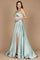 Long Spaghetti Strap Prom Formal Gown – Charcoal