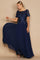 Short Sleeve Mother of the Bride Formal Dress – Burgundy