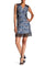 Cocktail Dresses Short Floral Cocktail Mini Dress Dark Ozone