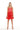 Cocktail Dresses Short Spaghetti Strap Lace Dress Red