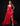 Prom Dresses Overskirt Long Ruffle Formal Prom Dress Red